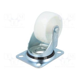 1 pcs x RADER - KPE-POB 80S - Transport wheel, Ø: 80mm, W: 35mm, H: 105mm, torsional, 150kg, POB