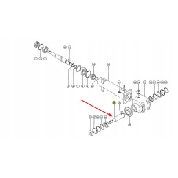 694696 0 fan drive shafts