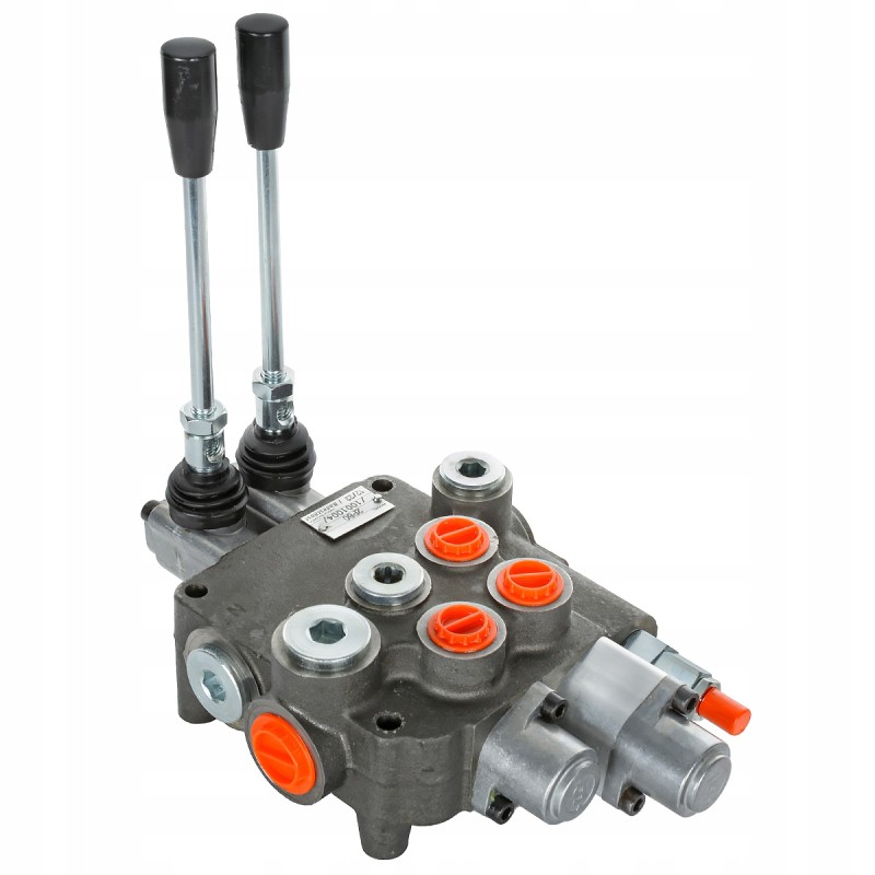 2-section distributor, 80l, floating, one-sided