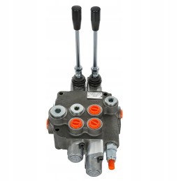 2-section distributor, 80l, floating, one-sided