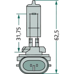 John Deere R136239 work light bulb