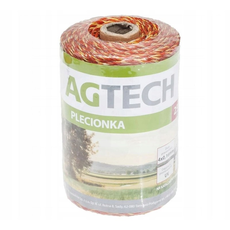 Braided shepherd's line, 250 m, 4 strong wires