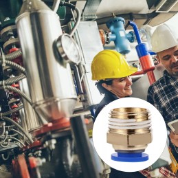 Straight push-in connectors for the trachea, 10 pcs