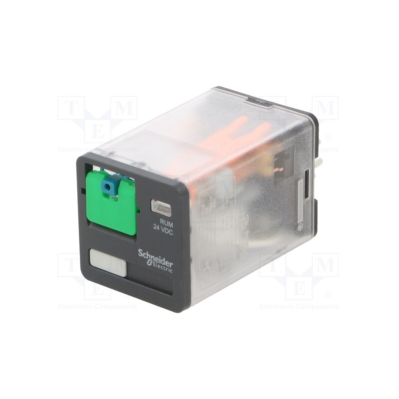 1 pcs x SCHNEIDER ELECTRIC - RUMC31BD - Relay: electromagnetic, 3PDT, Ucoil: 24VDC, Icontacts max: 10A