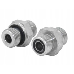 Hydraulic connection nipple BSP 1 orfs 1 3 16