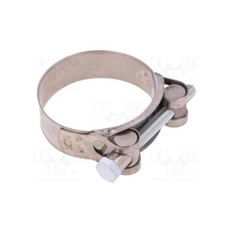1 pcs x MPC INDUSTRIES - S4060 - T-bolt clamp, W: 22mm, Clamping: 60÷63mm, chrome steel AISI 430, S