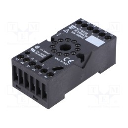 1 pcs x TE Connectivity - 8-1393163-3 - Socket, PIN: 11, 10A, 250VAC, for DIN rail mounting, screw, undecal