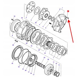 3712479m1 screw M8 x 30