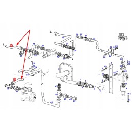 H816950010431 oil pipe