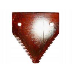 MF scythe blade, top grooved, 206236m1 rasspe