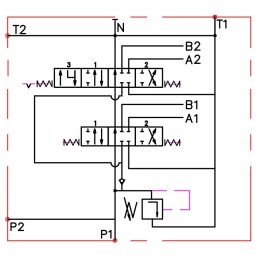 Distributor hydr 2s 40l a1k16 joy badestnost