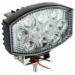 Work lamp 10 LED 30W, oval, 3 handle positions