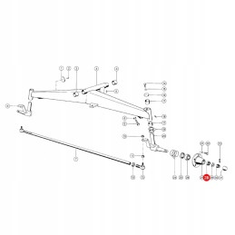Tapered roller bearing 30x62x17 25 mm gopart