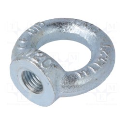1 pcs x DROMET - NZU20 - Lifting eye nut, eye, M20, steel, Plating: zinc, DIN 582, 40mm