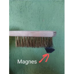 Wire crevice brush premium brass wire