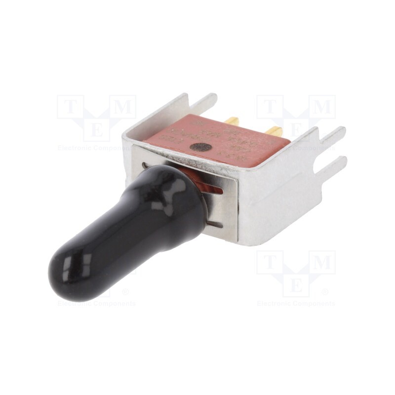 1 pcs x C&K - E125SD1V3BE - Switch: push-button, Pos: 2, SPDT, 0.4A/20VAC, ON-(OFF), 1000MΩ, THT