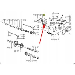 671672 0 gearbox seal