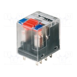 1 pcs x WEIDMu00dcLLER - 8690200000 - Relay: electromagnetic, 4PDT, Ucoil: 24VDC, Icontacts max: 6A, 50mΩ