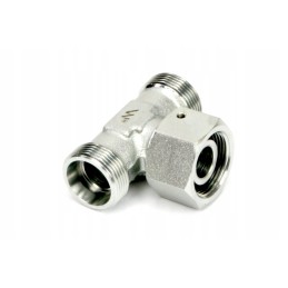 Hydro tee symmetrical metric bab m18x1 5 12l