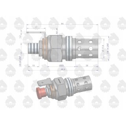 Flame candle mf3 original ursus