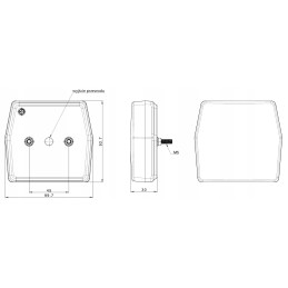 LED rear lamp ft 222 12v rear lamps