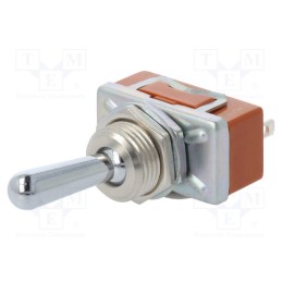 1 pcs x PANASONIC - T106DFJ - Switch: toggle, Pos: 2, SPDT, ON-ON, 6A/125VAC, 6A/30VDC, -25÷70°C