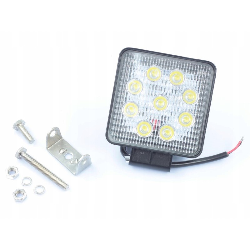 Work lamp 12 24v 9 LED halogen 9xLED 0077