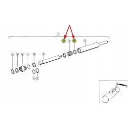 30252394221 sealing ring 35 x 50 x 10