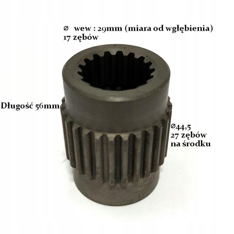 The hydraulic pump drive wheel is Deutz