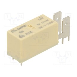 1 pcs x SANYOU - SMF-S-112DBV - Relay: electromagnetic, SPDT, Ucoil: 12VDC, Icontacts max: 16A