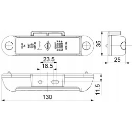 LED rear lamp LED tail lamps 12 24v lzd 2964