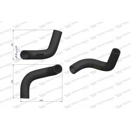 Upper radiator pipe l34898 warynski l34898w