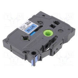 1 pcs x BROTHER - TZE-531 - Tape, 12mm, 8m, blue, Character colour: black, laminated,glued