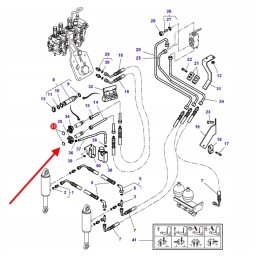 4270220m1 plug for hydraulic lines