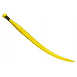 Loader hook, bent, closing l 680mm crocodile