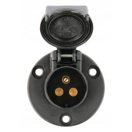 3-pole socket