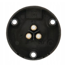 3-pole socket