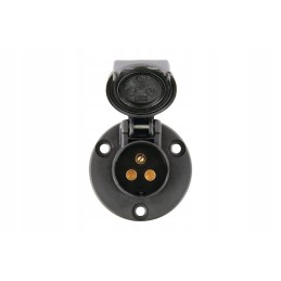 3-pole socket