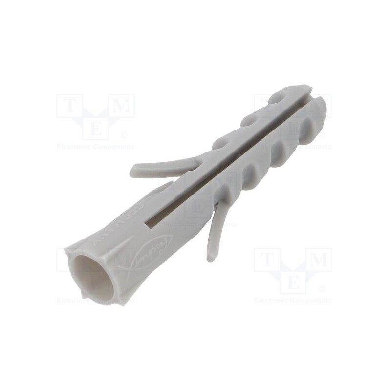 1 pcg x FISCHER - 50125 - Plastic anchor, without screw, 6x30, S, 100pcs, 6mm