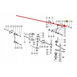647587 0 slide bars for the sieve frame suspension