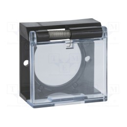 1 pcs x SCHNEIDER ELECTRIC - ZB6YD001 - Cover, 16mm, Harmony XB6