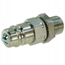Plug hydr valve euro m22x1 5 long quick connector