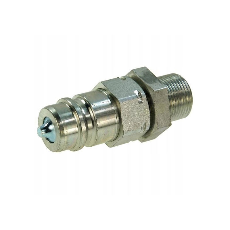 Plug hydr valve euro m22x1 5 long quick connector
