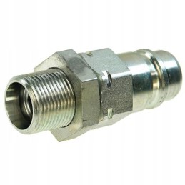 Plug hydr valve euro m22x1 5 long quick connector