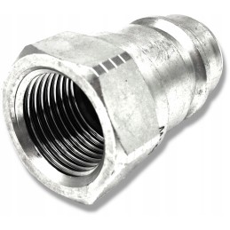 Plug connector euro female thread 3 8