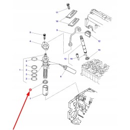 F119200710360 injector spacer