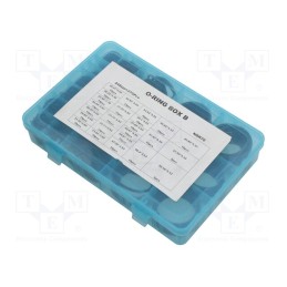 1 pcg x ORING USZCZELNIENIA TECHNICZNE - OBOX-275-NBR-IN - O-ring set, NBR rubber, inch, 275pcs.