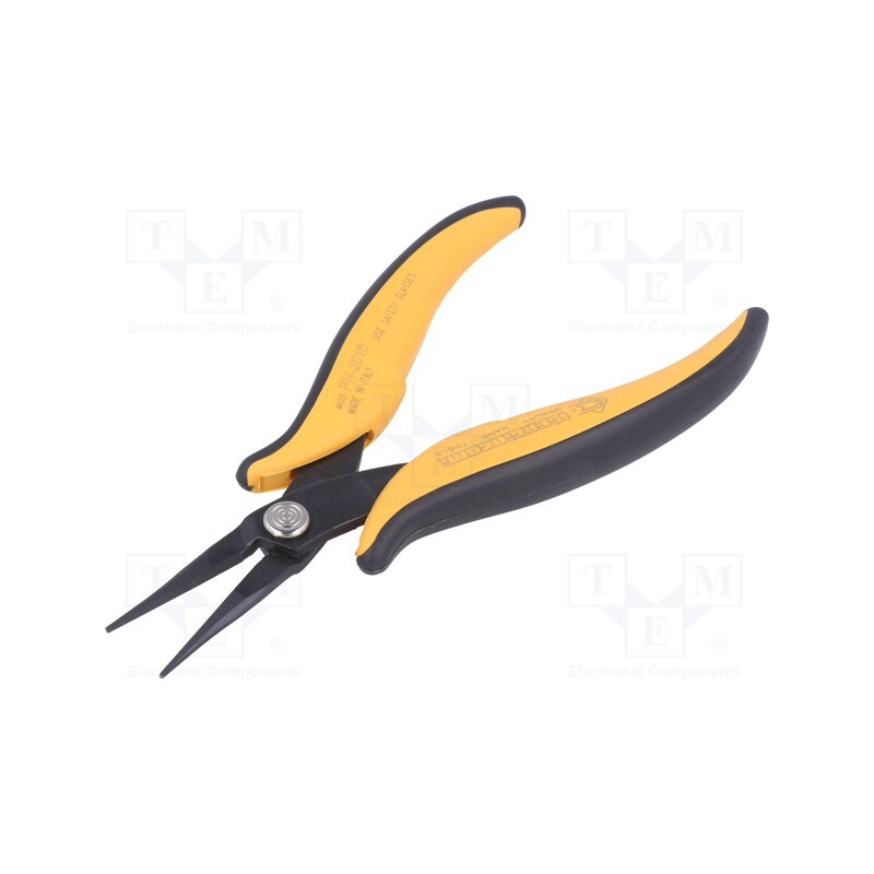 1 pcs x PIERGIACOMI - PN 2016 - Pliers, smooth gripping surfaces,flat,elongated, 160mm