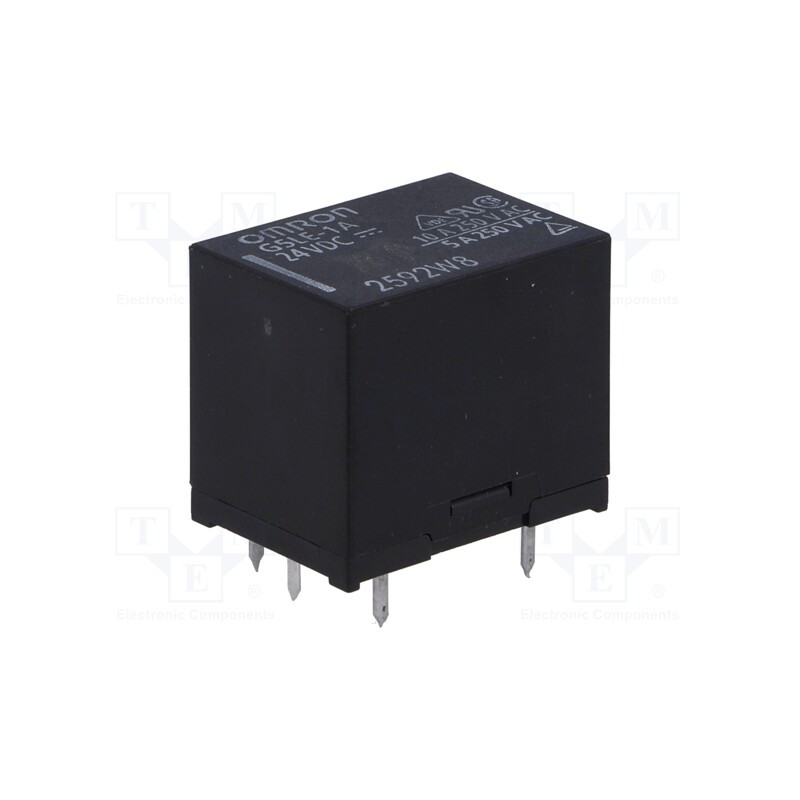 1 pcs x OMRON OCB - G5LE-1A 24VDC - Relay: electromagnetic, SPST-NO, Ucoil: 24VDC, Icontacts max: 10A