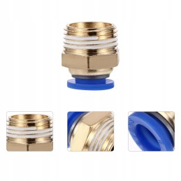 Pneumatic hose connector for 10 pcs